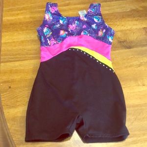 Girls dance unitard